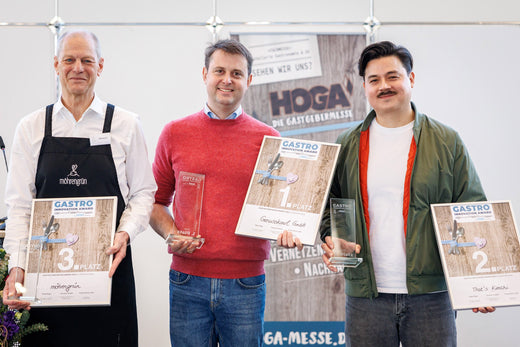 Genusskoarls Fischsauce gewinnt Food Innovation Award auf HOGA Messe