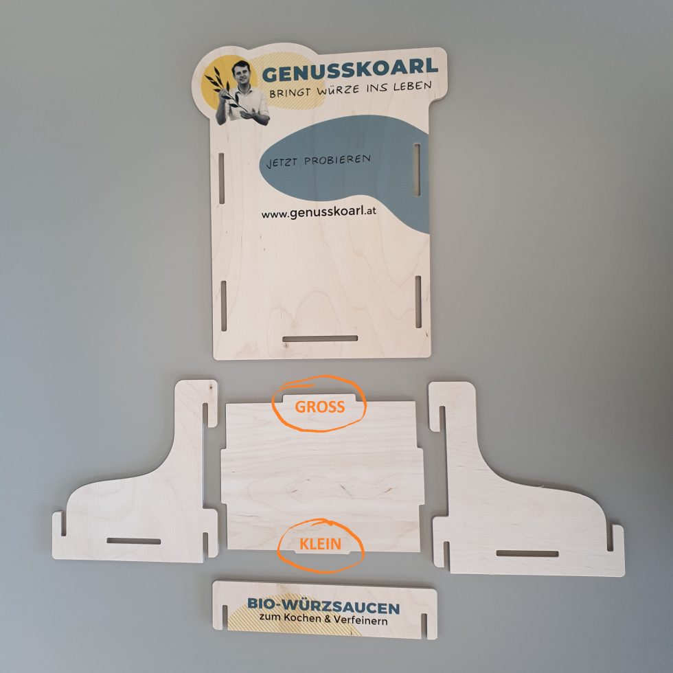 Aufbauanleitung POS Display
