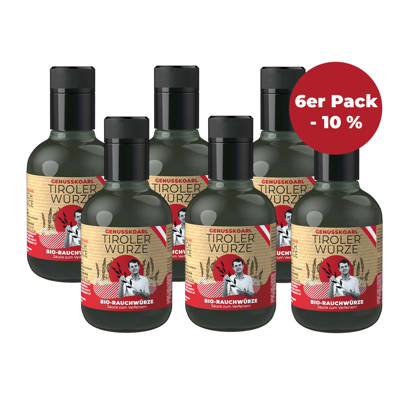 Genusskoarl TirolerWürze 250ml 6erPack mit Rabatt