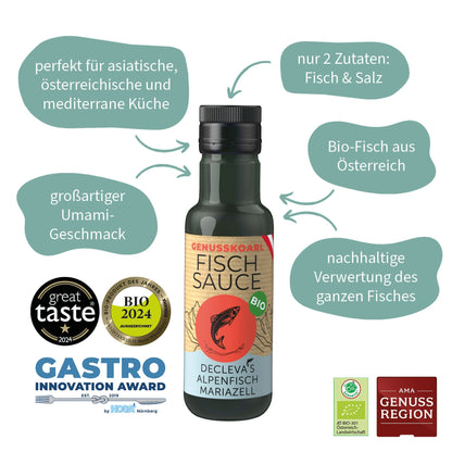 Sauce de poisson bio