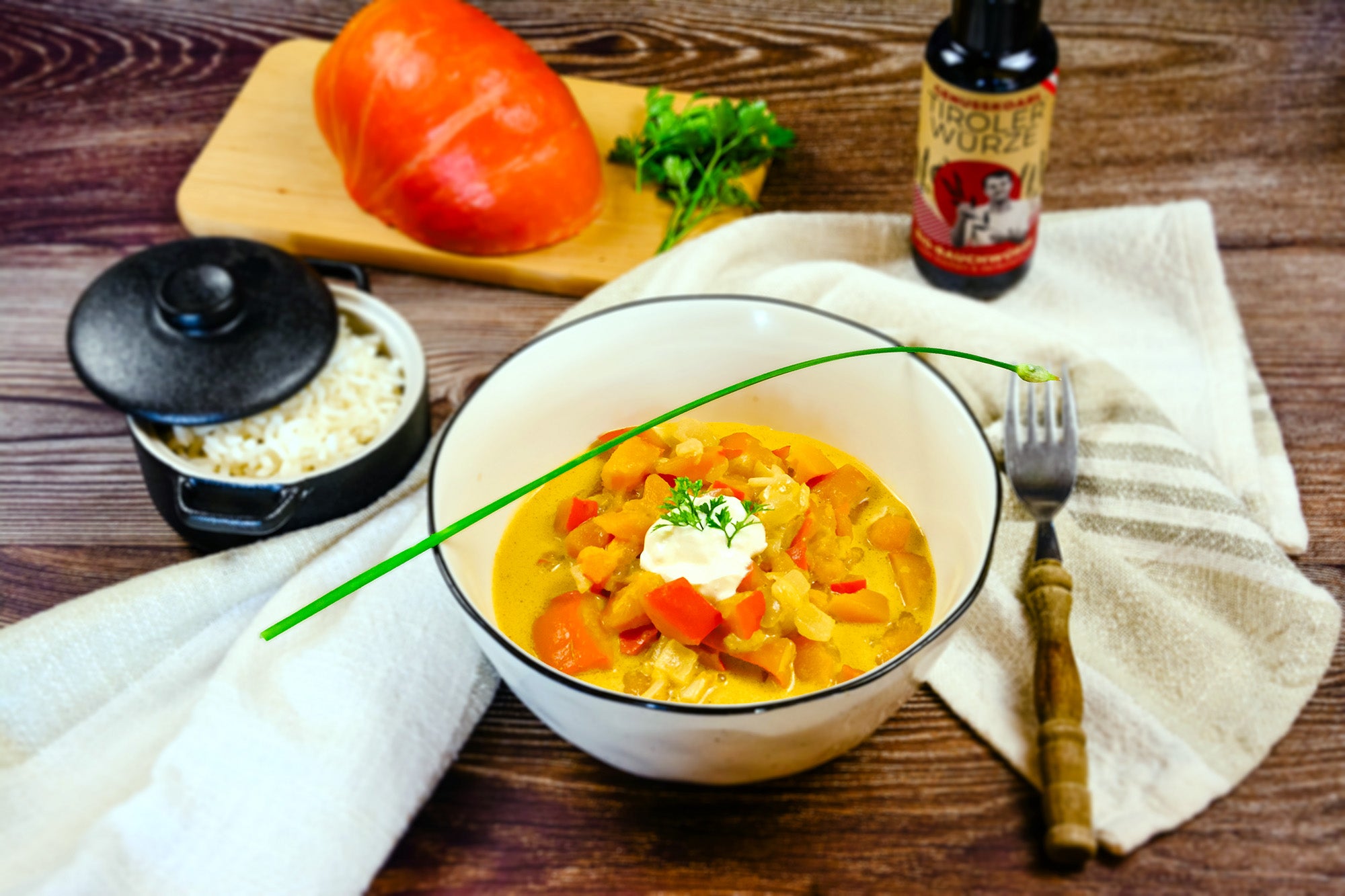 Kürbisgulasch