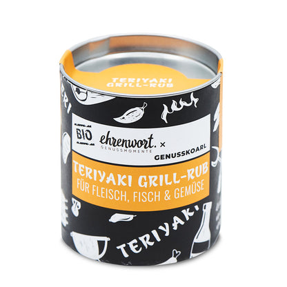Bio-Teriyaki Grill Rub von Ehrenwort und Genusskoarl.