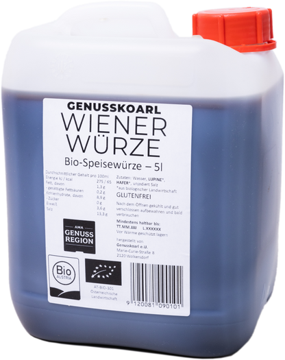 Ein 5l Kanister WienerWürze